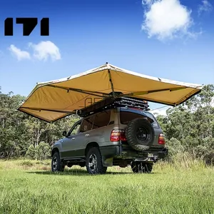 Easy Jeep Tent 270 Camper Trailer Side Dacromat Tent 4 Poles Awning Outdoor For Clean Coolongatta New Queensland Boundary