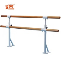 Barre de ballet de gymnastique d'intérieur réglable en hauteur barre de danse d'école d'entraînement d'adolescent vente en gros