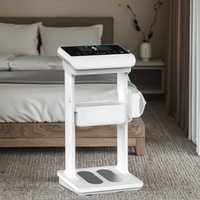 Appareil de massage corporel électronique à impulsions TENS avec écran LCD tout-en-un et touches tactiles pour les pieds