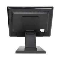 Support d'écran d'ordinateur semi-métallique avec fixation VESA 75*75mm 100*100mm en option, type pliable semi-métallique, hauteur réglable, en stock