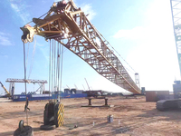 La grue officielle de voie de construction de XGC400-I XCMG a utilisé le prix de grue de chenille de levage chinois de 400 tonnes