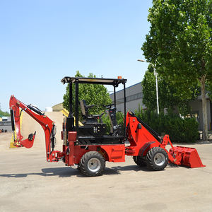 Mesin reparasi jalur pacu sistem bahan bakar ganda LNG CNG hemat energi bandara pemuat Backhoe - Product Image 1