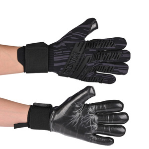 Guanti da Portiere in Pelle PU di Grado Professionale, Antiscivolo, con Palmo in Gomma Regolabile e Imbottitura Migliorata per Allenamento Calcistico - Product Image 2