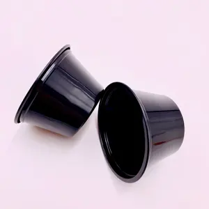 Hot sale To-go pp plastic disposable black portion cup sauce cup