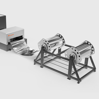 Fabricant de la série de lignes de découpe laser CNC à couverture intégrale de haute précision 3Kw 6Kw pour le déroulage et le nivellement des métaux, avec Cypcut AI
