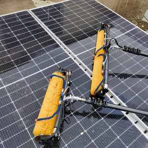 Brosse de <span class=keywords><strong>nettoyage</strong></span> de panneaux solaires bon marché avec poignée outils de <span class=keywords><strong>nettoyage</strong></span> pour nettoyer les panneaux solaires la meilleure façon de nettoyer les panneaux solaires - Product Image 4