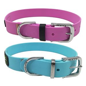 Collar de Mascota de nailon con revestimiento de polietileno de cáñamo personalizado, pequeño, a la moda, personalizado, OEM - Product Image 1