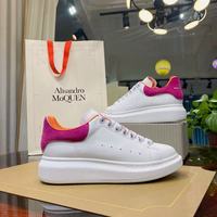 Nouveauté : Chaussures de sport basses blanches pour femmes, style rétro, à lacets, design tendance