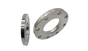 Bride de plaque en acier au carbone forgé DN50 A105 <span class=keywords><strong>face</strong></span> surélevée Raccord de tuyau perforé ANSI/ASME Cou de soudage Conception à enfiler - Product Image 2