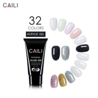 Extension d'ongle en gel acrylique laiteux haut de gamme de 30ml personnalisée OEM ODM Gel de vernis à ongles fabricant de marque privée approvisionnement en gel de vernis à ongles