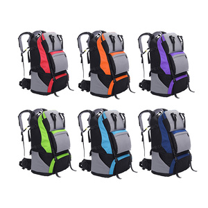 Vente en gros Extérieur Imperméable Grand <span class=keywords><strong>Sac</strong></span> de voyage léger de qualité supérieure 40L <span class=keywords><strong>50L</strong></span> pour le camping <span class=keywords><strong>Sac</strong></span> <span class=keywords><strong>à</strong></span> <span class=keywords><strong>dos</strong></span> pour le camping des femmes et des hommes - Product Image 1