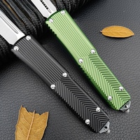 MT UT90 Taschenmesser für Outdoor, Camping, Wandern, EDC Taktisches Messer mit D2-Klinge und Aluminiumlegierungsgriff, Jagdmesser