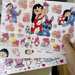 Lavable Durable PET UV Transfert Crystal Label Cross-Border Mass Gallery Selection Film AB Étanche pour DTF Glass Pen Sticker - Product Image 3