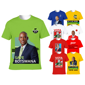 Gahumi Custom Printed Quality Campaign Election t Shirt Modern Latest Custom Made Election Cheap 100% Polyester t Shirt