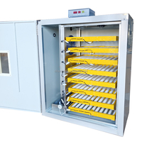 Meilleur Prix Économique Taux d'Éclosion Élevé 560 Incubateurs d'Œufs Solaires AC220V DC12V à Batterie Numériques