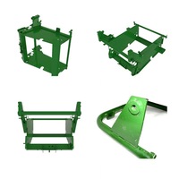 Support de fixation pour fil de balayeuse agricole industriel sur mesure, en acier inoxydable, soudé, plié, estampé, pièces OEM pour balayeuse, fil métallique