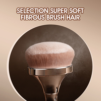 IMAGIC professionnel végétalien 9 pièces ensemble de pinceaux de mélange sans cruauté tête de brosse à dents conception fibre de Nylon pour le maquillage du visage
