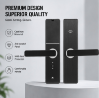 Système de serrure électronique intelligent pour hôtels, bureaux, appartements, chambres, logiciel de gestion basé sur le cloud, acier/laiton/aluminium, SDK