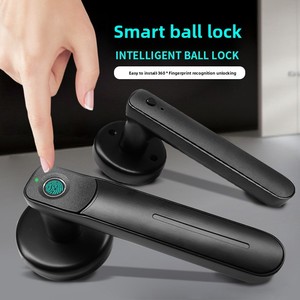 Cerradura Inteligente WiFi para Interiores de Aleación de Zinc con Huella Dactilar y Contraseña, Apertura con un Toque, Antirrobo, para Puertas de Madera, Hogar, Oficina, Apartamento, Datos en la Nube - Product Image 2