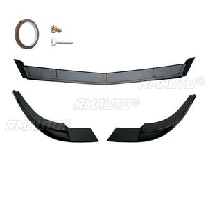 Lèvre de pare-chocs avant pour Chevrolet Corvette C6 2005-2013 Z06 ZR1, style carbone, noir brillant, pour modèles Wide Body - Product Image 6