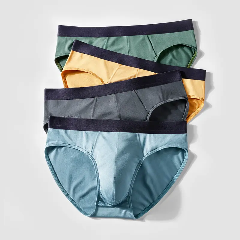 Men's panties mid-rise modal breathable briefs men's cotton comfortable brand High resilience panties