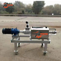 Séparateur de fumier liquide solide Squeeze Slurry Animal Vache Dung Séchage Séchoir à poulet Machine à déshydrater le noyau de roulement de la pompe à moteur