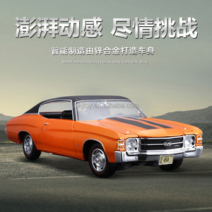 Modellino in Scala 1:18 <span class=keywords><strong>Maisto</strong></span> 1971 SS454 Sport Coupé, Auto d'Epoca in Lega Pressofusa, Giocattolo per Bambini - Product Image 3