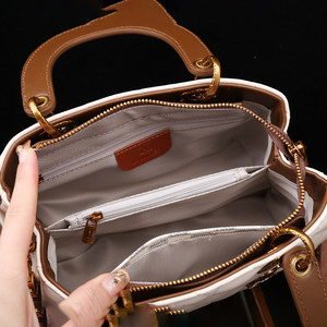 Loumixer 2026 Popular Lingge <strong>Women's</strong> Simple Casual New Fashion Design Hand Bags <strong>Handbag</strong> Luxury <strong>for</strong> <strong>Women</strong> Wholesale - Product Image 3