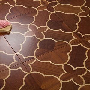 Parquet en bois de noyer noir multicouche mat durable de qualité AB REACH 15 mm 18 mm avec joint mâle et femelle pour rangements et placards - Product Image 2