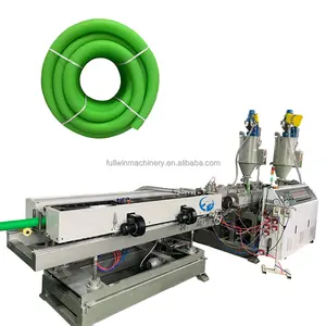 Extruder Extrusion Line For Sale Hdpe Double Wall Corrugated Drain Pipe Machine