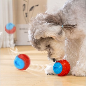 Juguete de <span class=keywords><strong>Pelota</strong></span> Elástica TPR Interactiva de Alta Calidad para <span class=keywords><strong>Perros</strong></span>, <span class=keywords><strong>Pelota</strong></span> Resistente para Masticar con Sonido y Dispensador de Golosinas para la Limpieza Dental y el Juego de Mascotas - Product Image 2