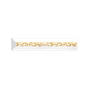 Moulures murales en polystyrène à grain de bois couleur personnalisée, étanches, pour décoration intérieure, fournisseur direct d'usine PC410 - Product Image 3
