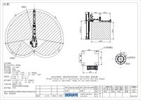 Robot de palettisation à quatre axes Borunte BRTIRPZ2080A avec moteur à engrenages PLC |   Portée du bras de 2000 mm |   Charge utile de 80 kg |   IP40 |   380V
