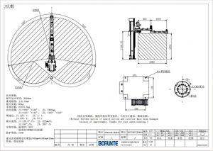Robot de palettisation à quatre axes Borunte BRTIRPZ2080A avec moteur à engrenages PLC |   Portée du bras de 2000 mm |   Charge utile de 80 kg |   IP40 |   380V - Product Image 4