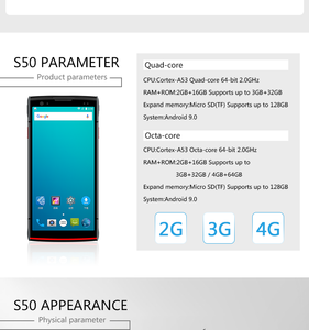 Dispositivo pda portátil resistente de mano <span class=keywords><strong>android</strong></span> 1d 2D <span class=keywords><strong>QR</strong></span> escáner de código de barras para hospital centro de atención médica - Product Image 4
