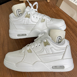 Air đệm giày thường người đàn ông phụ nữ sneakers đế dày Chiều cao tăng linh hoạt và Retro Giày thể thao - Product Image 4