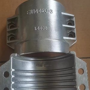 Kẹp ống hai mảnh nhôm/SUS304 kẹp ống an toàn hạng nặng giá cả cạnh tranh cho kẹp ống an toàn - Product Image 2