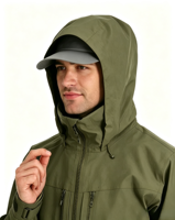 Veste de pêche en mer imperméable coupe-vent pour la pêche en bord de mer