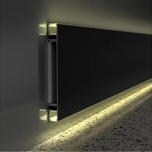 <span class=keywords><strong>Plinthe</strong></span> avec profilés en aluminium durables pour profil d'éclairage d'accessoires de <span class=keywords><strong>carrelage</strong></span> encastrés au mur moderne - Product Image 1