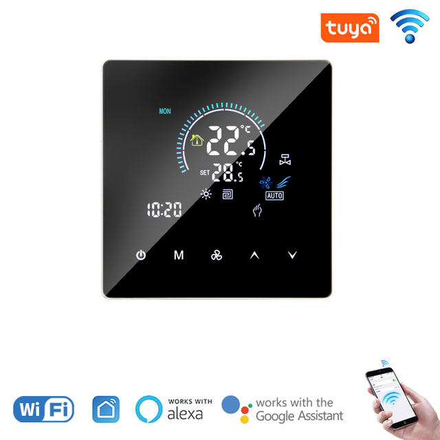 Tuya Smart Home Thermostat Water Electric Warm Floor Heating Gas Boiler WiFi Temperature Remote Controller with Google Alexa