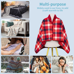 ผ้าห่มขนแกะโครเมี่ยมสีน้ำตาลสุดแห้ง - Product Image 6