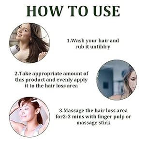 Siero al Rosmarino e Saw Palmetto per la Crescita dei Capelli, Oli di Semi di Zucca, Ispessimento e Idratazione, Trattamento Anticaduta per Donne e Uomini - Product Image 4