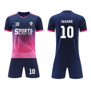 पुरुषों के अनुकूलित लघु आस्तीन खेल प्रशिक्षण कपड़े नई जर्सी फुटबॉल सूट वयस्क टीम खेल वर्दी त्वरित शुष्क गर्मी निर्धारित करता है - Product Image 5