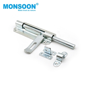 Loquet de porte coulissante en acier de 3/4/5 pouces pour cuisine, appartement, maison – Quincaillerie de sécurité pour charnières et loquets de porte - Product Image 3