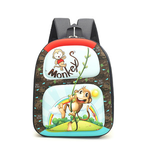 New Cartoon Children 3 to 6 Years Old Kindergarten <b>Backpack</b> Light <b>Weight</b> 3 d Shell Knapsack - Product Image 4