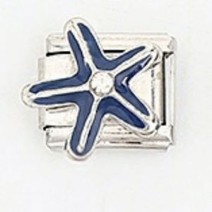 Stainless Steel Italian Module Bracelet Series Ocean Style DIY Elastic Bracelet Gold Plated Italian <b>Charms</b> Diamond Main Stone - Product Image 2