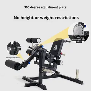 Máquina Multifuncional de Ejercicios para Piernas 3 en 1, Equipo de Fuerza para Flexiones de Piernas <span class=keywords><strong>Sentado</strong></span>, Levantamiento de Cadera y Abdominales - Product Image 3