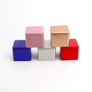 กล่องใส่เครื่องประดับหลากสไตล์ สีพื้น กล่องของขวัญ กล่องเหล็ก - Product Image 4
