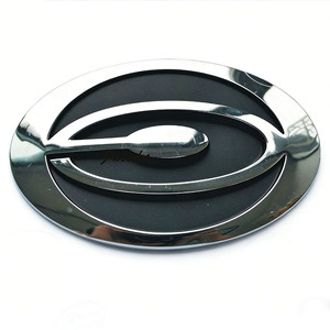 Oferta Especial: Emblema Adhesivo Universal Personalizado para <span class=keywords><strong>Coche</strong></span>, Insignia Ovalada 3D Cromada para Exterior de <span class=keywords><strong>Coche</strong></span>/Motocicleta, Color/Tamaño Personalizable - Product Image 1