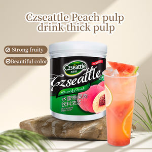 Czseattle น้ำผึ้งแยมผลไม้ลูกพีชเครื่องดื่มเข้มข้นแยมผลไม้สำหรับส่วนผสมชาผลไม้ - Product Image 3